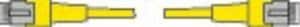 583486A | Patchkabel CAT5, 1 m gelb (Ethernet)